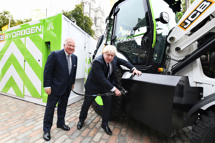 JCB投資1億英鎊生產氫發動機！英國首相出席儀式！