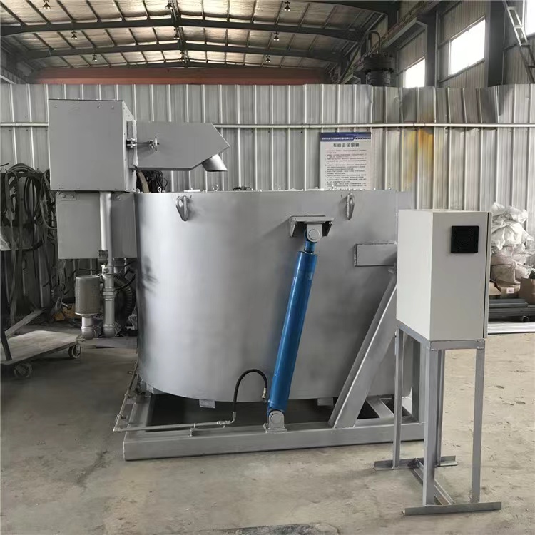 Tilting Crucible Copper Melting Furnace